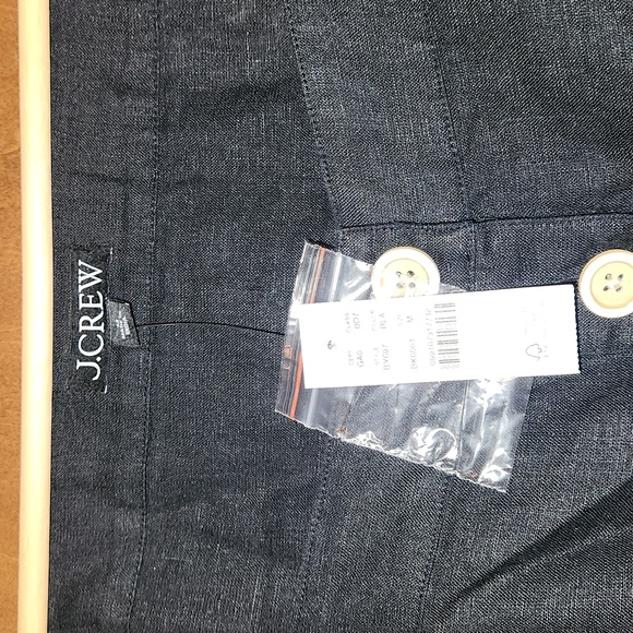 J crew square neck linen - Picture 3 of 4